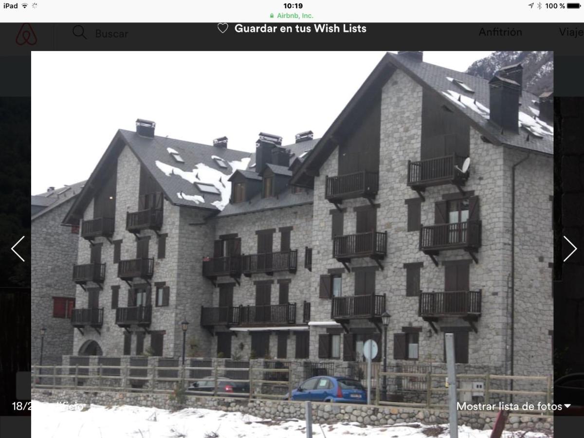 Apartamento Rincon del cielo Benasque Esterno foto